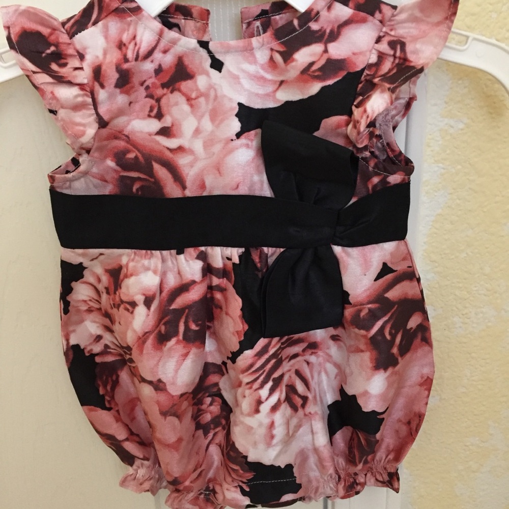 NWOT 3-6 Mo Gymboree baby rose dress